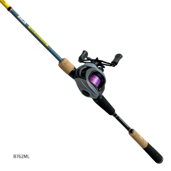 KULIA  SHORE  VERSATILE  SET【2ピースルアーロッドとライン付ベイトリールのセット】